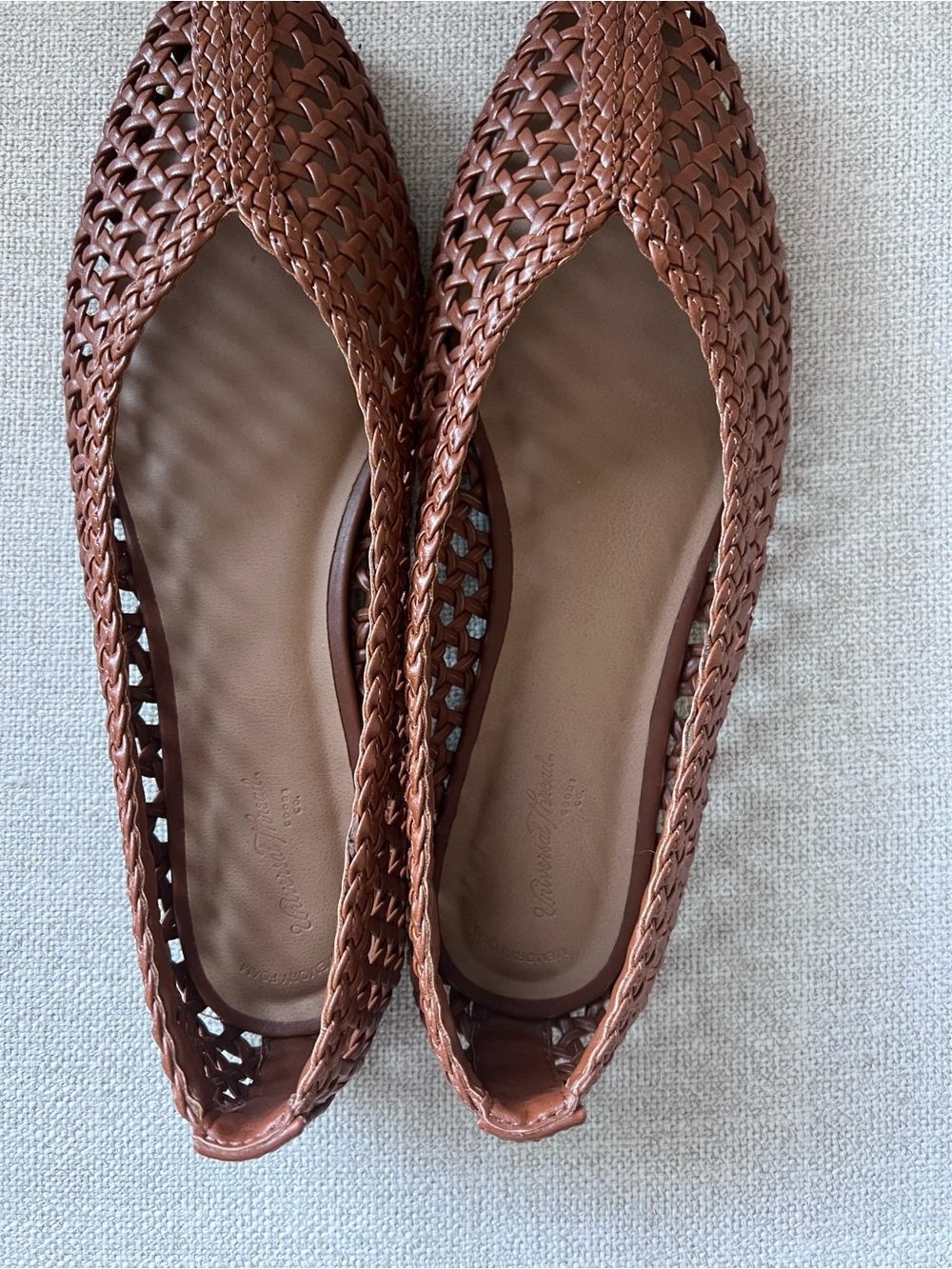 Universal Thread Woven Slip-On Flats in Brown - Worn Once - Picture 6 of 6